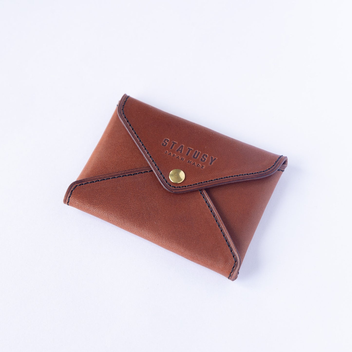 栃木皮革 信封名片夾