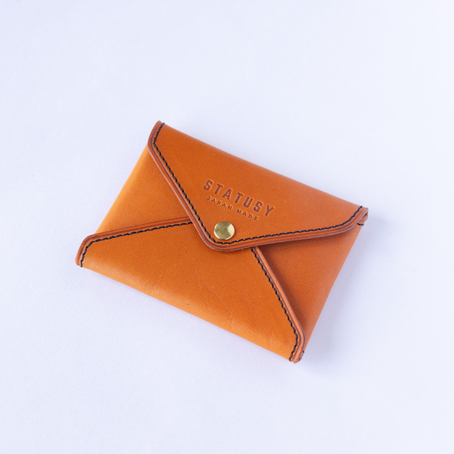 栃木皮革 信封名片夾