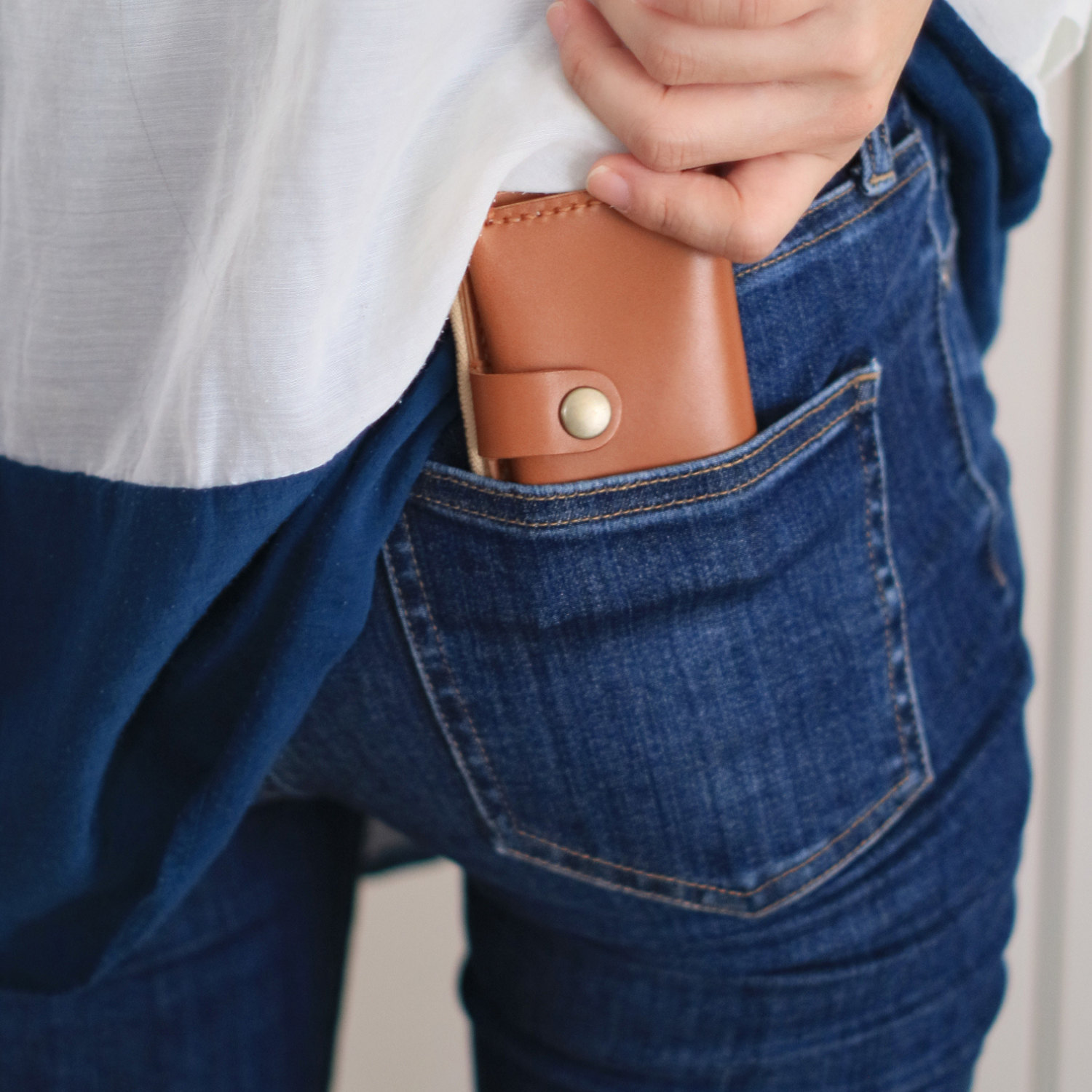 栃木皮革 鑰匙零錢包 STATUSY TAIWAN