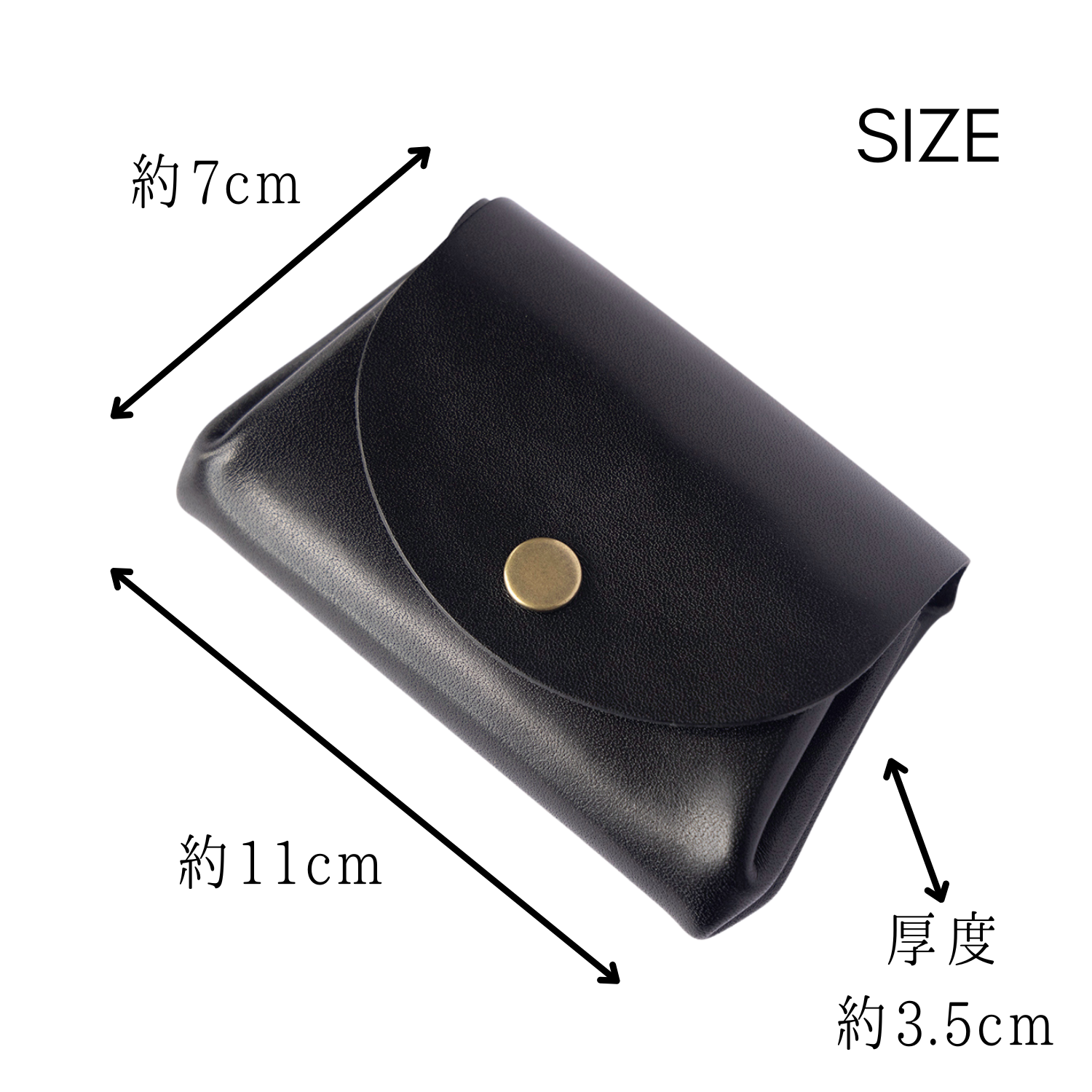 栃木皮革 滾滾小錢包 STATUSY TAIWAN